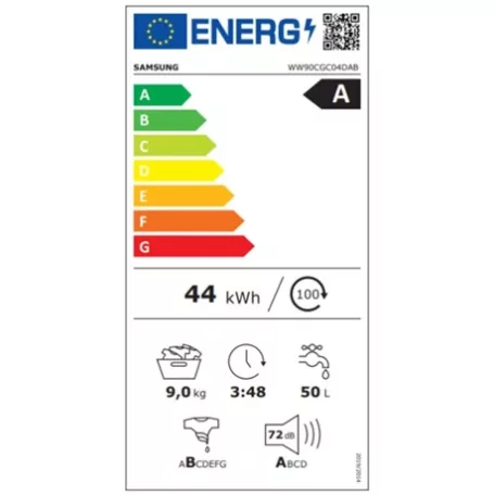 Samsung MOSÓGÉP ELÖLTÖLTŐS WW90CGC04DABLE