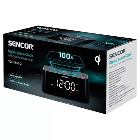 Sencor ÉBRESZTŐÓRA SDC 7600 QI