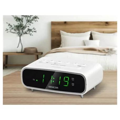 Sencor ÉBRESZTŐÓRÁS RÁDIÓ SRC2600W