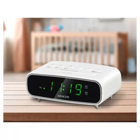 Sencor ÉBRESZTŐÓRÁS RÁDIÓ SRC2600W