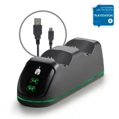 Spartan Gear TÖLTŐÁLLOMÁS PS4 DUAL TÖLTŐÁLLOMÁS (V2)