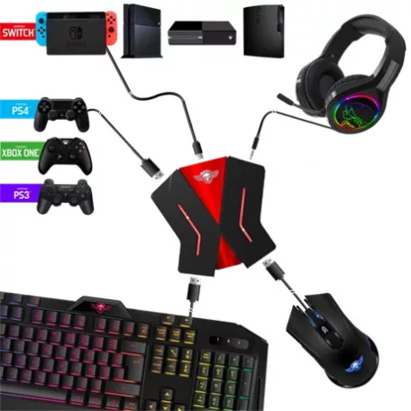 Spirit of Gamer EGÉR/BILLENTYŰZET ADAPTER KONZOLOKHOZ SOG-CONV2