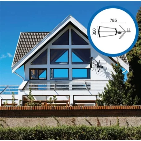 Strong UHF KÜLTÉRI ANTENNA 18-20dB DVB-T/T2 SRTANT200