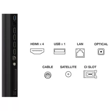 Tcl UHD MINILED QLED GOOGLE SMART TV 55C6K