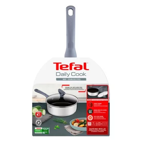 Tefal SERPENYŐ MÉLY + BORÍTÓ  24 CM DAILY COOK G7303255