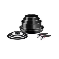   Tefal SERPENYŐ SZETT INGENIO 6 EASY COOK N CLEAN BLACK 10 RÉSZES L1539053