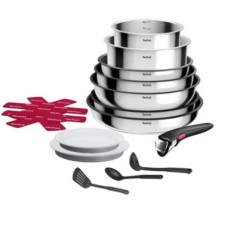 Tefal EDÉNYSZETT INGENIO COOK EAT 15 RÉSZES L881SF04