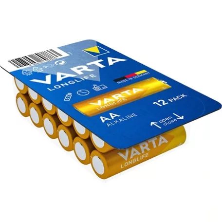 Varta CERUZA ELEM LONGLIFE AA (LR06)12 DB/BLISZTER 4106301112
