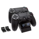 Venom PS4 FEKETE DUPLA TÖLTŐÁLLOMÁS VS2732