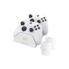   Venom XBOX SERIES X & S FEHÉR DUPLA TÖLTŐÁLLOMÁS + 2DB AKKUMULÁTOR VS2871