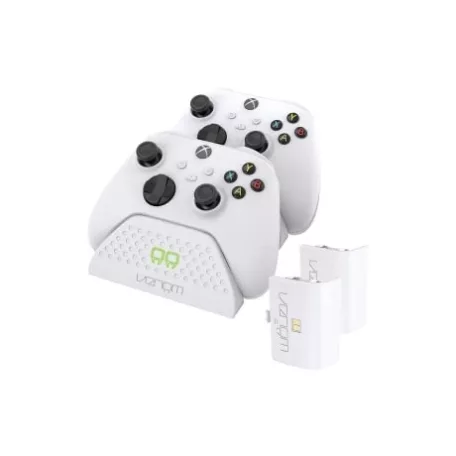 Venom XBOX SERIES X & S FEHÉR DUPLA TÖLTŐÁLLOMÁS + 2DB AKKUMULÁTOR VS2871