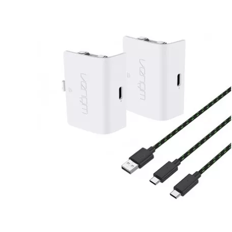 Venom XBOX SERIES X & S FEHÉR AKKUCSOMAG (2 DB) + 3 M TÖLTŐKÁBEL VS2872