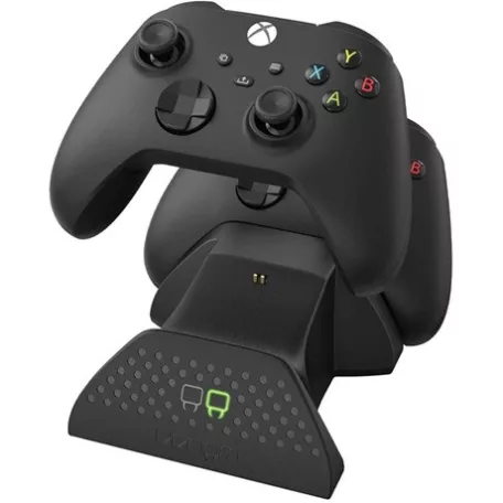 Venom XBOX SERIES X & S FEKETE DUPLA TÖLTŐÁLLOMÁS + 2 DB AKKUMULÁTOR VS2881