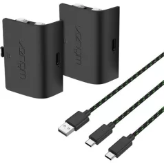   Venom XBOX SERIES X & S 2DB FEKETE AKKUMULÁTOR + 3 M TÖLTŐKÁBEL VS2882