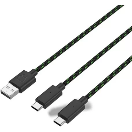 Venom XBOX SERIES X & S 2DB FEKETE AKKUMULÁTOR + 3 M TÖLTŐKÁBEL VS2882
