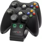 Venom XBOX 360 FEKETE DUPLA TÖLTŐÁLLOMÁS + 2DB AKKUMULÁTOR VS2891