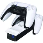 Venom PS5 FEHÉR DUPLA TÖLTŐÁLLOMÁS VS5001