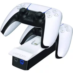 Venom PS5 FEHÉR DUPLA TÖLTŐÁLLOMÁS VS5001