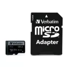 Verbatim MEMÓRIAKÁRTYA MICRO SDXC KÁRTYA ADAPTERREL, 128GB 47044
