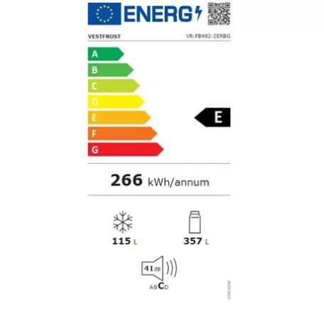 Vestfrost HŰTŐ ALULFAGYASZTÓS VR-FB482-2ERBG
