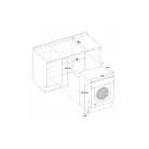 Whirlpool MOSÓ-SZÁRÍTÓGÉP BEÉPÍTHETŐ BI WDWG 751482 EU N