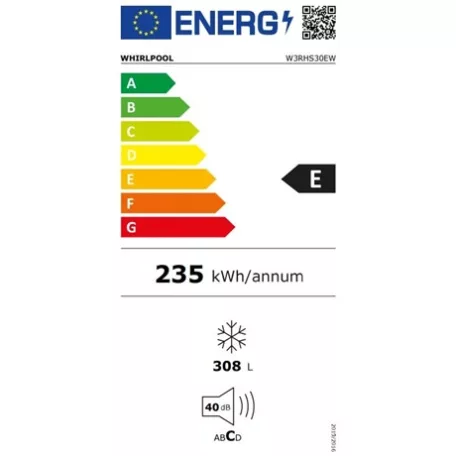 Whirlpool FAGYASZTÓLÁDA 308 L W3RHS30EW