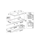 Whirlpool FŐZŐLAP BEÉPÍTHETŐ INDUKCIÓS WEX9024DCFF