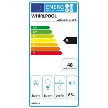 Whirlpool PÁRAELSZÍVÓ DÖNTÖTT WHVS 61F LT DP K