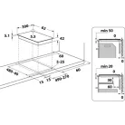 Whirlpool FŐZŐLAP BEÉPÍTHETŐ  INDUKCIÓS WRD 6030 B 