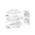 Whirlpool FŐZŐLAP BEÉPÍTHETŐ INDUKCIÓS WTX6019DCF