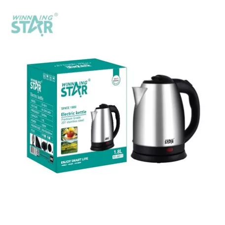 WinningStar VÍZFORRALÓ 1,8 L INOX DA00460