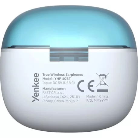 Yenkee FÜLHALLGATÓ TWS BLUETOOTH YHP10BTWB