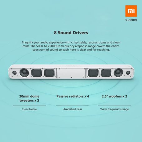 Xiaomi TV Soundbar Bluetooth Hangsugárzó Fekete (MDZ-27-DA)