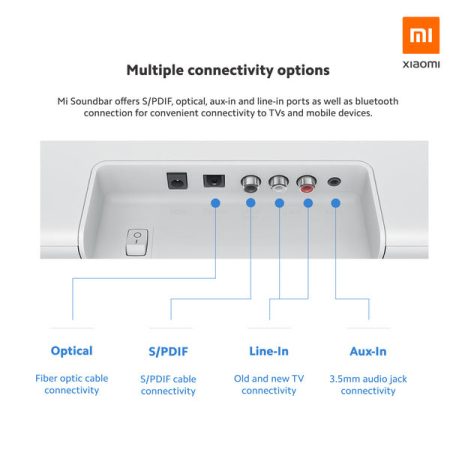 Xiaomi TV Soundbar Bluetooth Hangsugárzó Fekete (MDZ-27-DA)