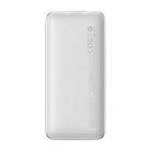 Baseus Bipow Pro Powerbank Külső Akkumulátor 10000 mAh 2xUSB USB-C 22.5W Fehér