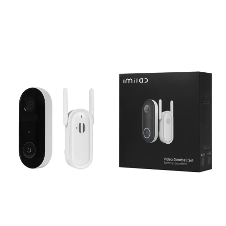 IMILAB Smart Wireless Video Doorbell 2.5K 5200mAh Vezeték nélküli kamerás ajtócsengő (CMSXJ33A)