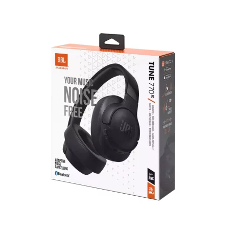 JBL Tune 770NC Bluetooth fejhallgató EU Fekete (JBLT770NCBLK)