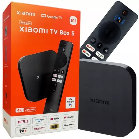 Xiaomi TV Box S 4K 2nd Gen Médialejátszó (PFJ4151EU)