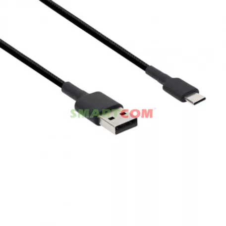 Xiaomi Mi Braided USB Type-C Kábel 100cm - Fekete (SJV4109GL)