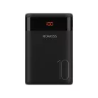 Romoss Ares 10 Power Bank Külső Akkumulátor 10000 mAh Fekete
