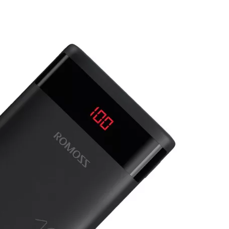 Romoss Ares 10 Power Bank Külső Akkumulátor 10000 mAh Fekete