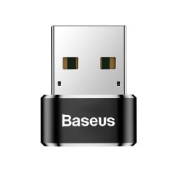 Baseus 5A USB-C–USB-A adapter (fekete)