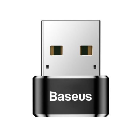 Baseus 5A USB-C–USB-A adapter (fekete)