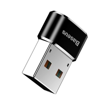 Baseus 5A USB-C–USB-A adapter (fekete)