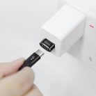 Baseus 5A USB-C–USB-A adapter (fekete)