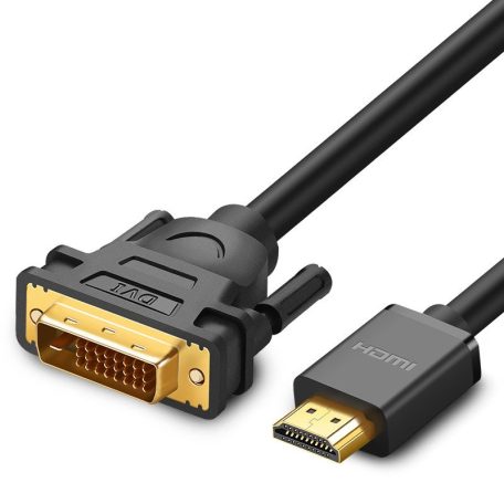 UGREEN HD106 HDMI - DVI kábel, 2m (fekete)