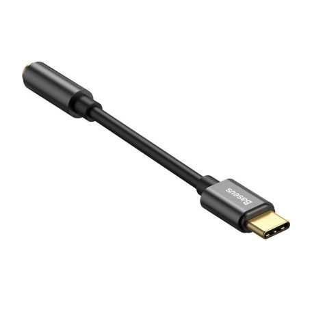 Baseus L54 USB-C audioadapter + 3,5 mm-es mini jack (fekete)