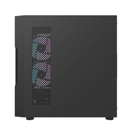 Darkflash DK431 Mesh számítógépház + 4 ARGB ventilátor (fekete)