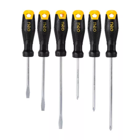Deli Tools csavarhúzó készlet EDL620006, mágnessel, 6 db