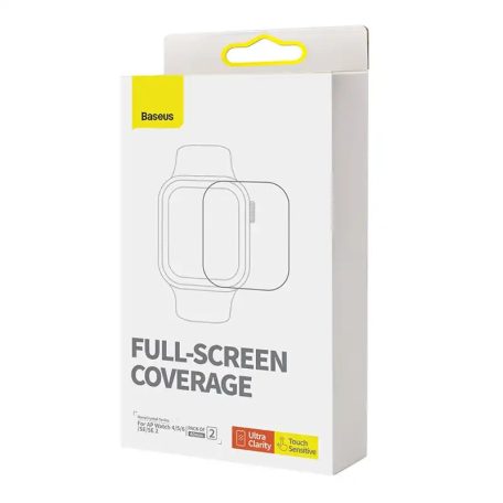 Baseus NanoCrystal védőfólia Apple Watch 4/5/6/SE/SE 2, 40 mm, átlátszó